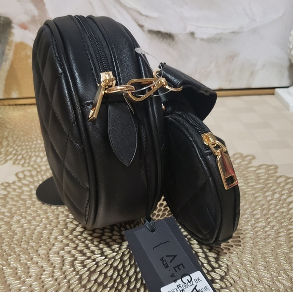 Designer Vegan Crossbody Purse with Coin purse - Picture 5 of 11